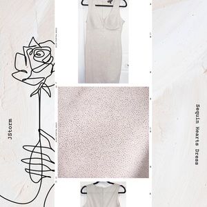 SEQUIN HEARTS Dress